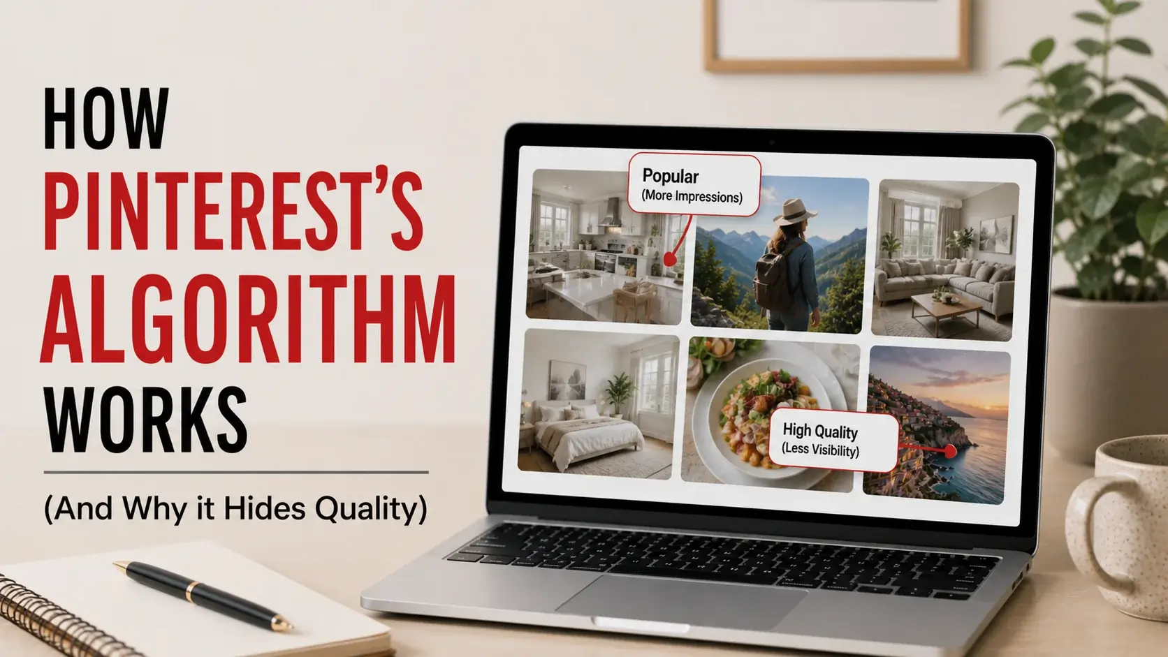 How Pinterest's Algorithm Works (And Why it Hides Quality)