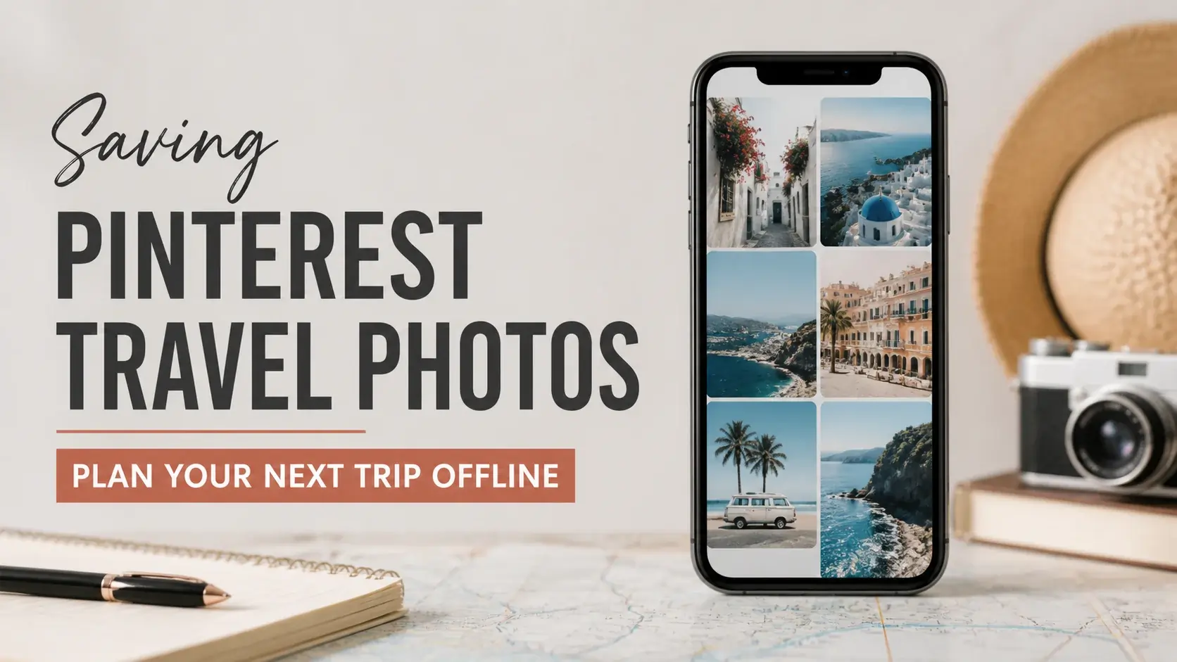 Saving Pinterest Travel Photos | Plan Your Next Trip Offline