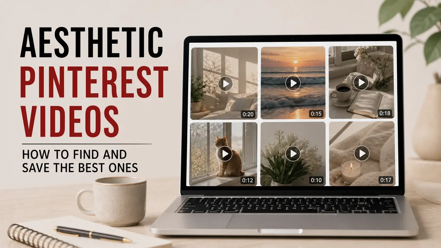 Aesthetic Pinterest Videos | How to Find and Save the Best Ones