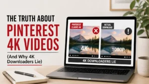 The Truth About Pinterest 4K Videos (And Why "4K Downloaders" Lie)
